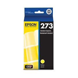 EPSON T273 Claria Ink Standard Capacity Yellow Cartridge (T273420-S) for Select Epson Expression Premium Printers