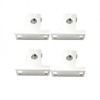 SK10 Linear Shaft Support Bracket 4pcs 10mm Aluminum Linear Rail