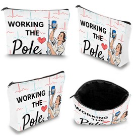 FJTP Nurse Gifts-Nurse Makeup Bag,Nurse Cosmetic Bag Nursing Bags for Nurses,Nursing Gift for Bulk,Nurse Graduation Gift,Nurse Accessories for Work,Nurse Zipper Bag Pouch