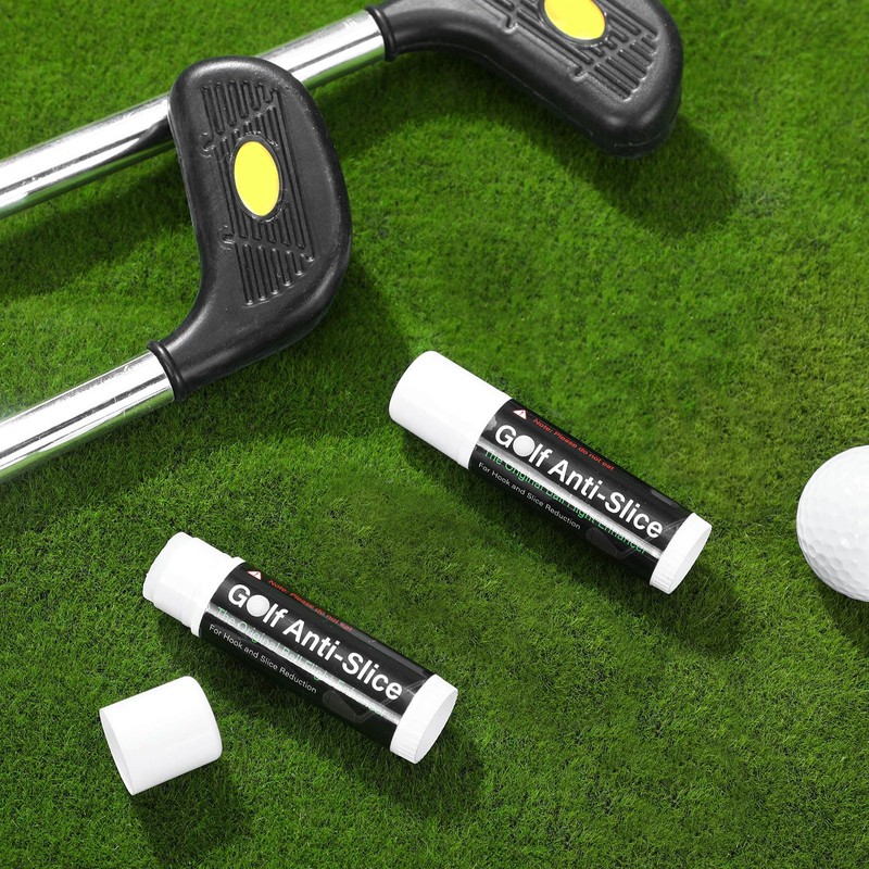 Halloscume 2 Pieces Golf Anti-Slice Compound for Clubs Boosts Distance