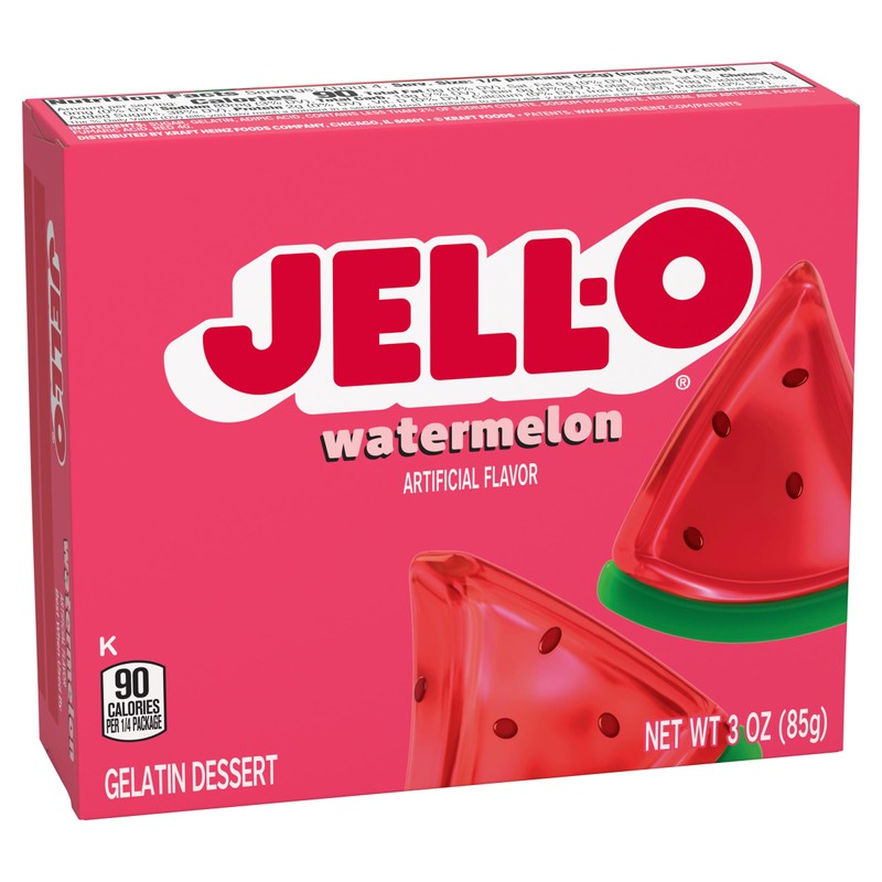 Jell-O Watermelon, Gelatin Dessert