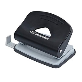 Soennecken Hole Punch 3276 up to 15 Sheets Metal Black