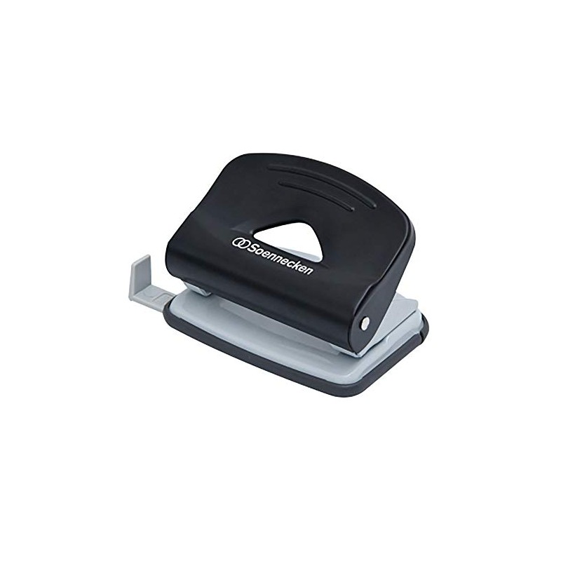 Soennecken Hole Punch 3276 up to 15 Sheets Metal Black
