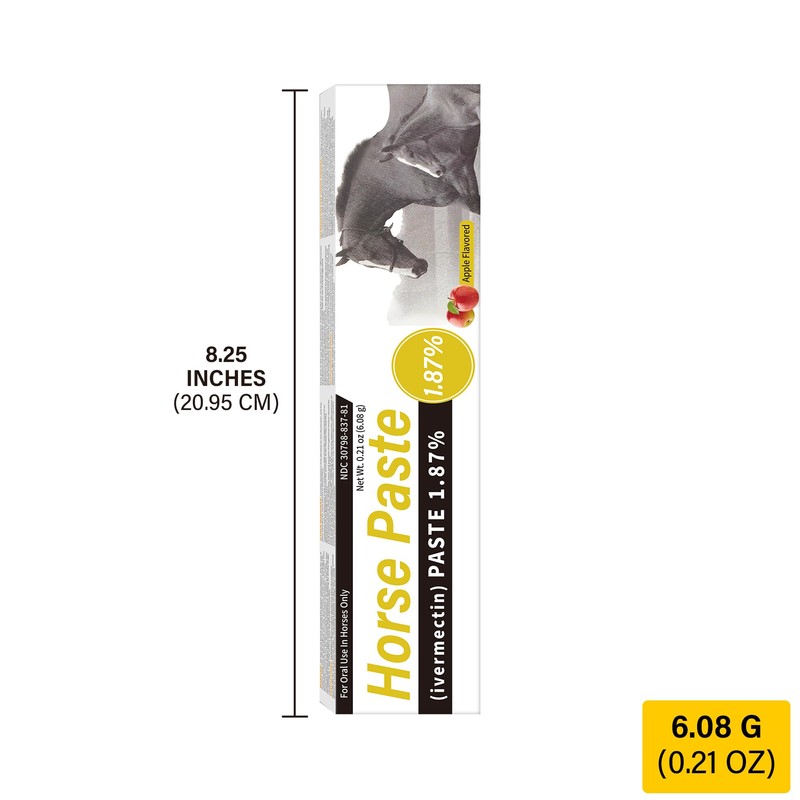 6 Pack Equine Paste 1.87% – 6.08g Each Apple Flavored