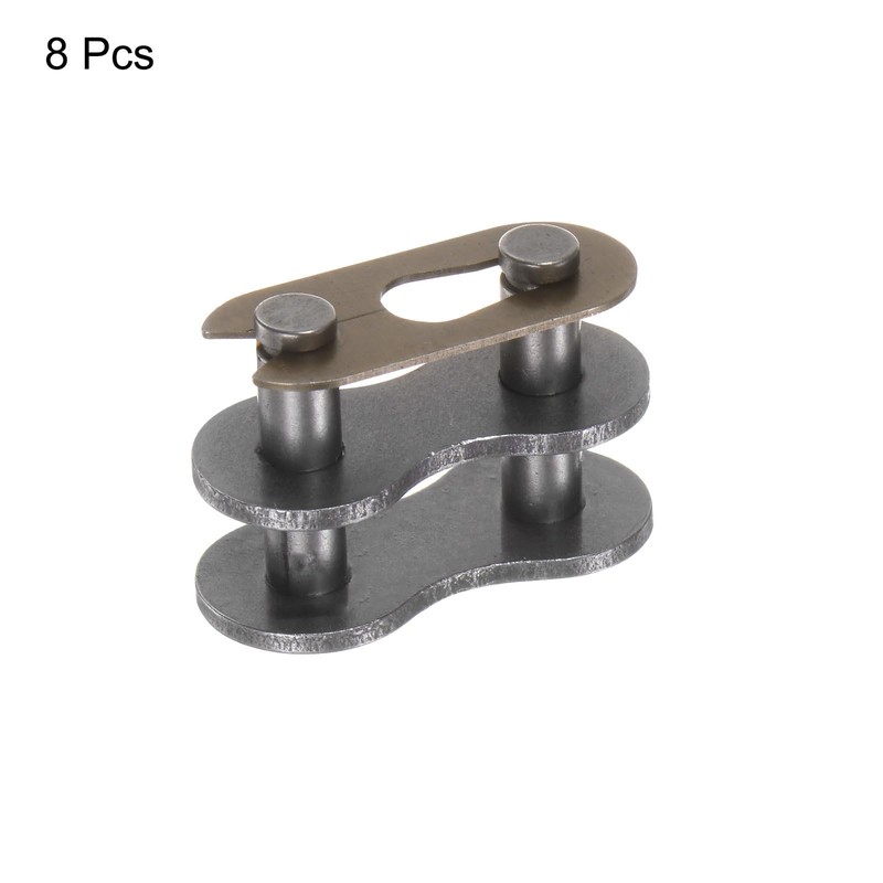 sourcing map 8Pcs 12B-1 Roller Chain Connecting Links 19.05mm Pitch