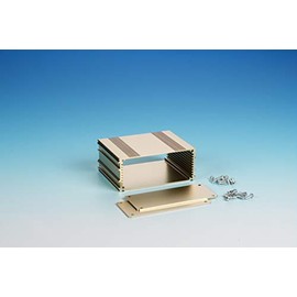 B3-080GD: Gold Anodized, Extruded Aluminum Electronic Enclosure Project Box Electronic DIY Case, Size 3.15"x 4.27"x1.77" / 80 x 108.5 x 45mm (LWH)