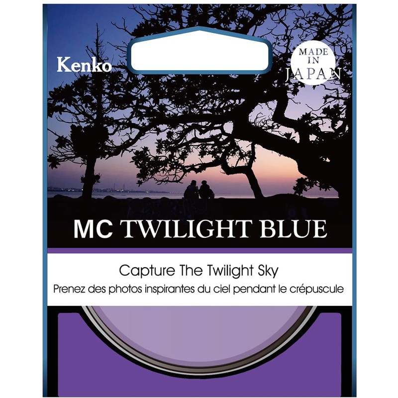 Kenko Lens Filter with Colour Effect MC Twilight Blue 82