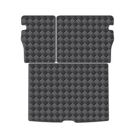 WDYOYS Cargo Mat & Backrest Mats for Volvo EX30 2024 2025 Accessories, All Weather Waterproof Rear Cargo Liner Rear Trunk Liner Back Seat Cover Protector