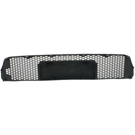 Paviitel Bumper Grille Center Side Textured Gray Plastic Grill 12170455