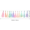 NOLITOY Chic Tassel Garlands Decor 2 Sets of Paper Tassels