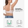 Wireless Bras for Women (34C-42DD), Extremely Comfortable Seamless Bra Mesh