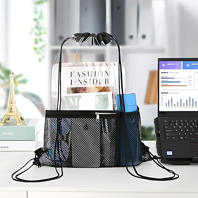 Clear Bag Festival, Transparent Backpack, Transparent Drawstring Bag, Transparent Gym