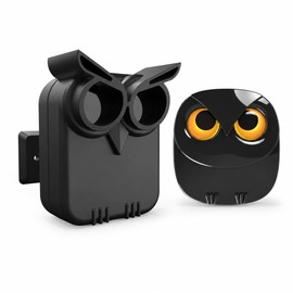 Wireless Driveway Alarm for Home Security – Waterproof Motion Sensor Alert for Garage Yard Gate