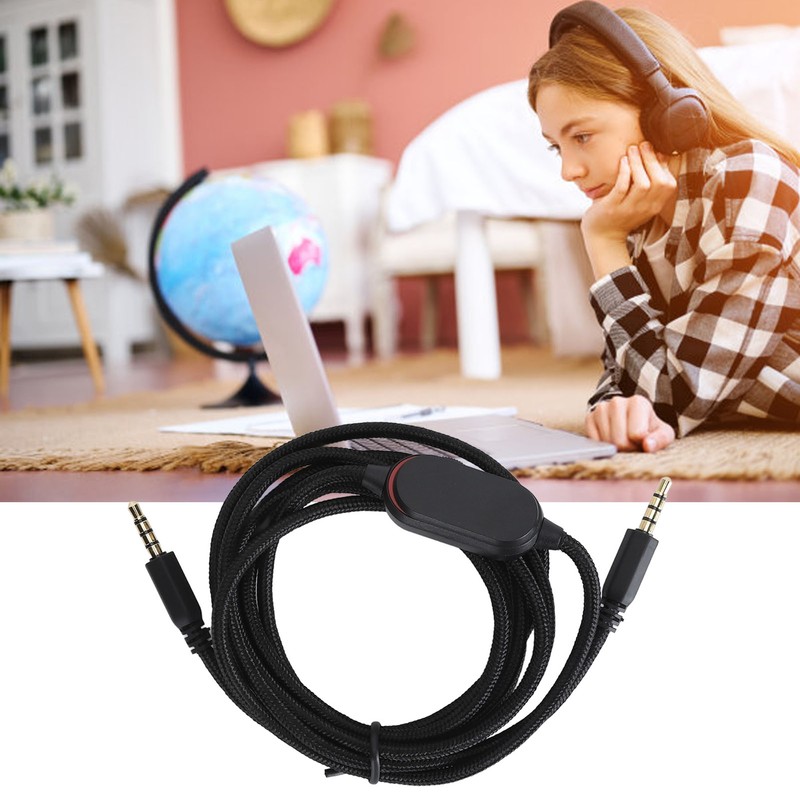 Earphone Cable 1.6m Versatile Lossless Sound Quality Earphone Wire with