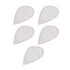 5pcs 6403 Curve Ruler Set Multifunctional Plastic Curve Pattern Ruler