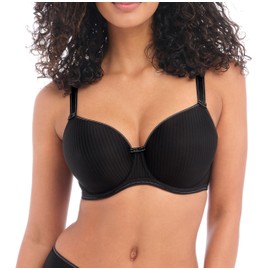 Freya Women's Idol Underwire Moulded Balcony Bra, Black, 32F