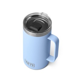 YETI Rambler 24 oz Mug, Vacuum Insulated, Stainless Steel with MagSlider Lid, Big Sky Blue