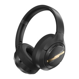 Black Shark JoyBuds Max Active Noise Cancelling Headphones, 50H Playtime Wireless Over Ear Headphones with Microphone, Bluetooth 5.4 Gaming Headsets Comfort Fit Ear Cups, 6EQ Modes via APP (Black)