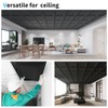 Art3d 12-Pack 24x24 Inch PVC Waterproof Drop Ceiling Tiles for