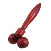 SAFIGLE Wooden Face Massage Roller Tool Dual Roller Massager for