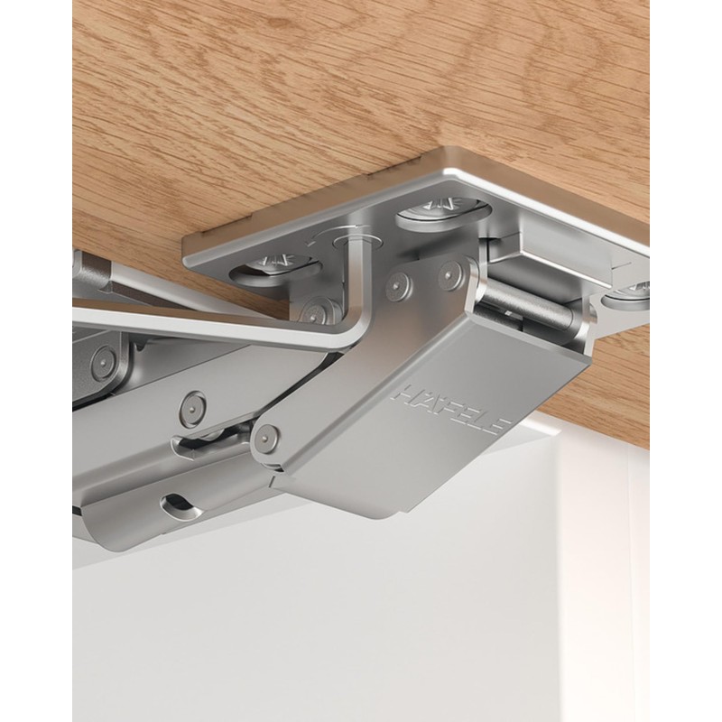 Gedotec Up-folding hinge with soft-close cushioning, 1 piece, CH 350,