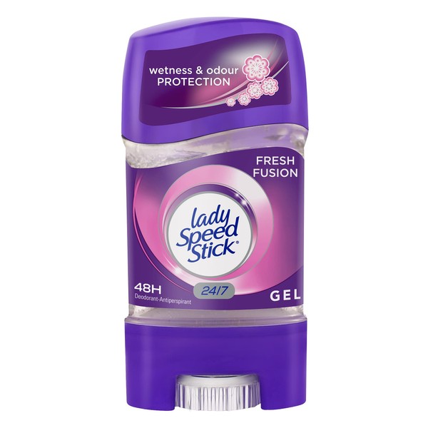 Lady Speed Stick Invisible Dry Power Antiperspirant Deodorant Gel, Fresh Fusion - 2.3 ounce