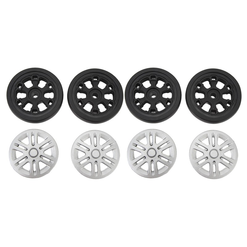 4 Pcs Suitcase Replacement Wheels Silent Rolling Universal Luggage Wheels