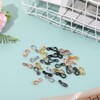 Mini Carabiner Clip Spring Snap Hook Buckle Clasps for Paracord