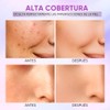 Base de Maquillaje Cremosa Matte, Alta Cobertura, Larga Duración 12H,