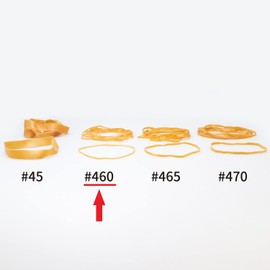 Rubber Band #460 < 17.6 oz (500 g) Transparent Bag > American Color Thick Width Commercial Value Packaging Rubber Band All Sizes 73 Republic