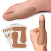 Toe Thumb Support Patch, 24pcs/set Toe Thumb Elastic Movement Sticker,