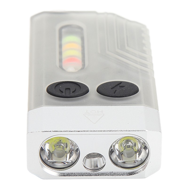 EDC Flashlight Sound Light Warning 365nm Purple Light 1000 LM