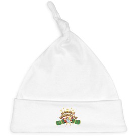Azeeda 'Christmas Bonbon' Baby Beanie Hat (BH00031312) White