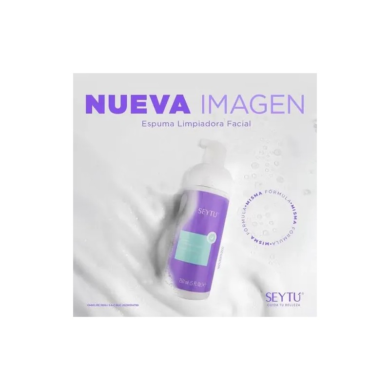 Espuma Limpiadora Facial De Seytú (pack De 3 Espumas)