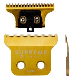 Supreme Trimmer Professional Adjustable Replacement Blade 52100G | Set for ST5200, ST5210, ST5220, T-Shaper | Gold