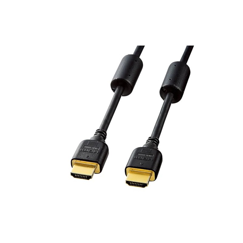 サンワサプライ ハイスピードHDMIケーブル 2m ブラック KM-HD20-20FC