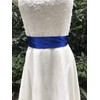 Cinturón de satén para novia de boda, vestido de dama