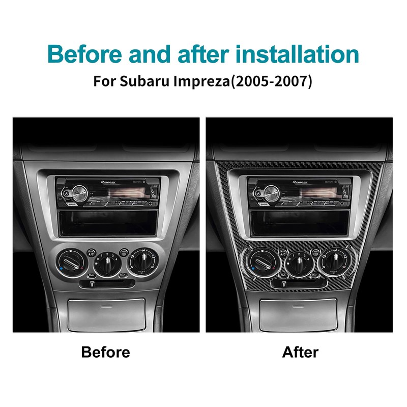 AIRSPEED for Subaru Impreza 2005 2006 2007 Center Screen AC