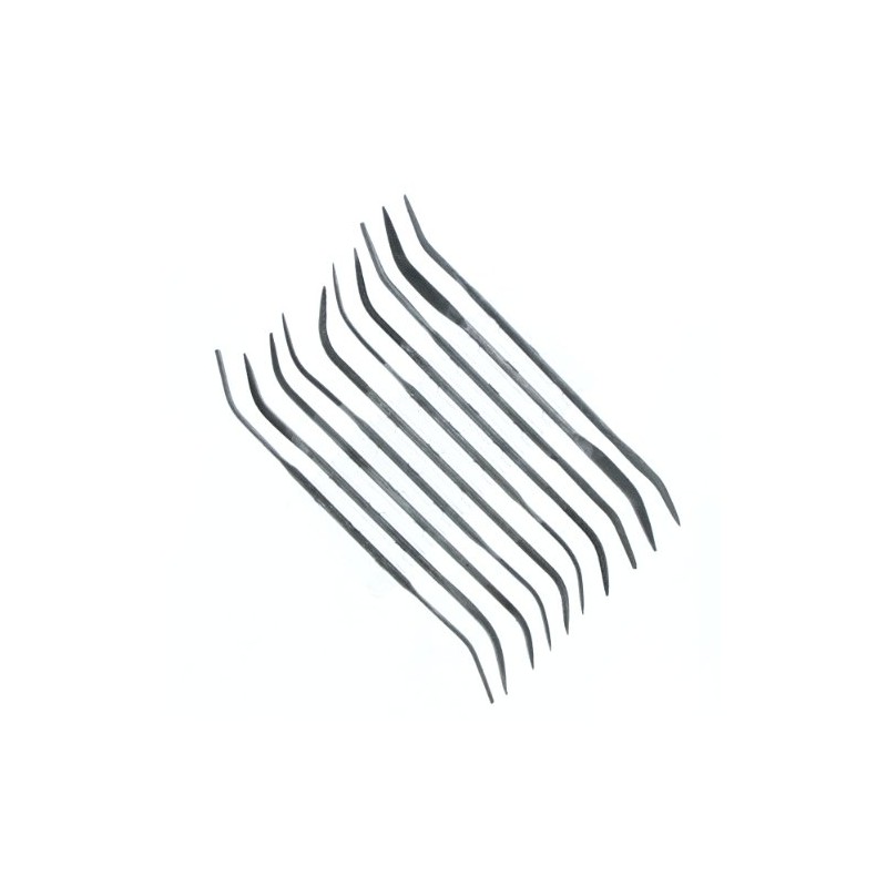 Jeweltool McGuinness Riffler Files, Pack of 10,
