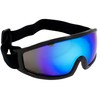 Birdz Eyewear Robin Shatterproof Skydiving Safety Goggles Blue ReflecTech Z87.1+