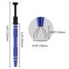 Jiozermi Pick Up Tool, IC Clip Tweezers, Blue, 2 Psc