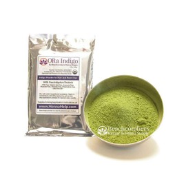 KILO ORA Indigo Powder: Natural Indigo Hair Dye 100% Pure Certified Organic 1000 grams BULK