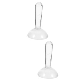 Operitacx 2pcs Suribachi Mortar and Pestle Art Supplies Pigment Glass Grinding Tool Multifunctional Pestle for Painting Manual Grinding Rod