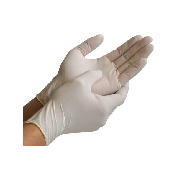 DuraSkin-Latex Industrial Gloves, Light Powder, 3.5 Mil (X-Large)