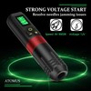 Professional Wireless Tattoo Machine Kit, ATOMUS Wireless Tattoo Pen 2pcs