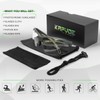 KAPVOE Photochromatic Self-Tone Cycling Glasses Men Women Sports Sunglasses Clear