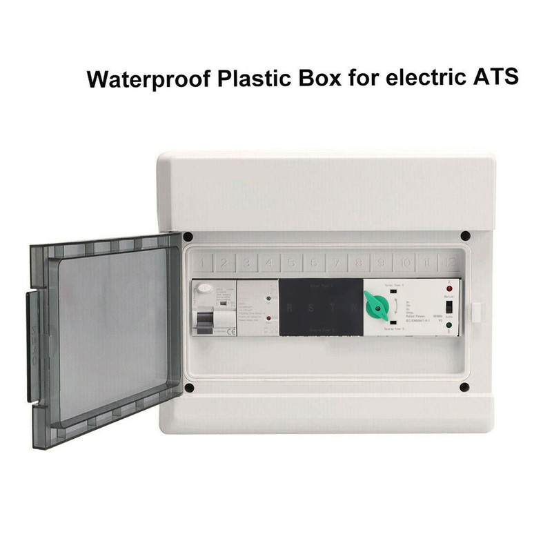 Dual Power Automatic Transfer Switch 4P Fast Switching PC AC