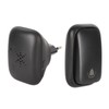 Black Self Powered Wireless Doorbell No Wiring Punching Outdoor Welcome