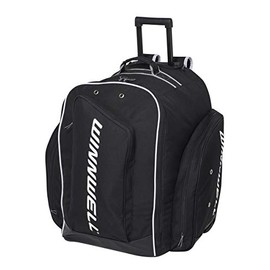 Winnwell Hockey Black Rolling Wheel Backpack Equipment Bag (Junior)