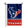 Houston Texans  Double sided Garden flag, Heavy Duty Poly 12x18 New